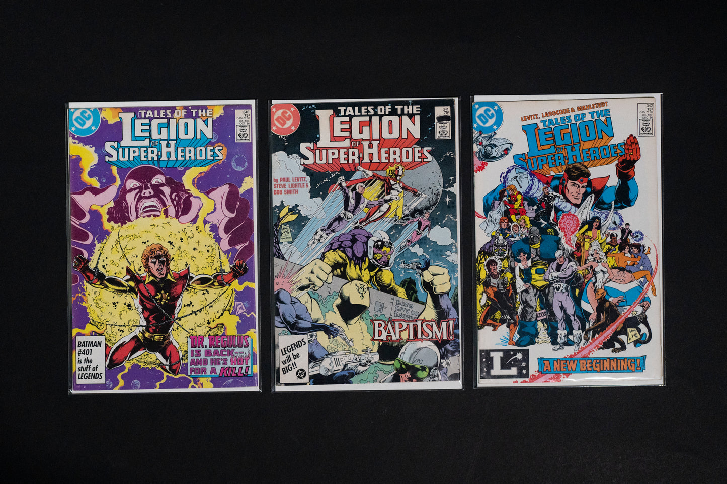 Legion of Super-Heroes, #296-354 PLUS Annuals #2 3 4 5, DC Comics, 1983-1987