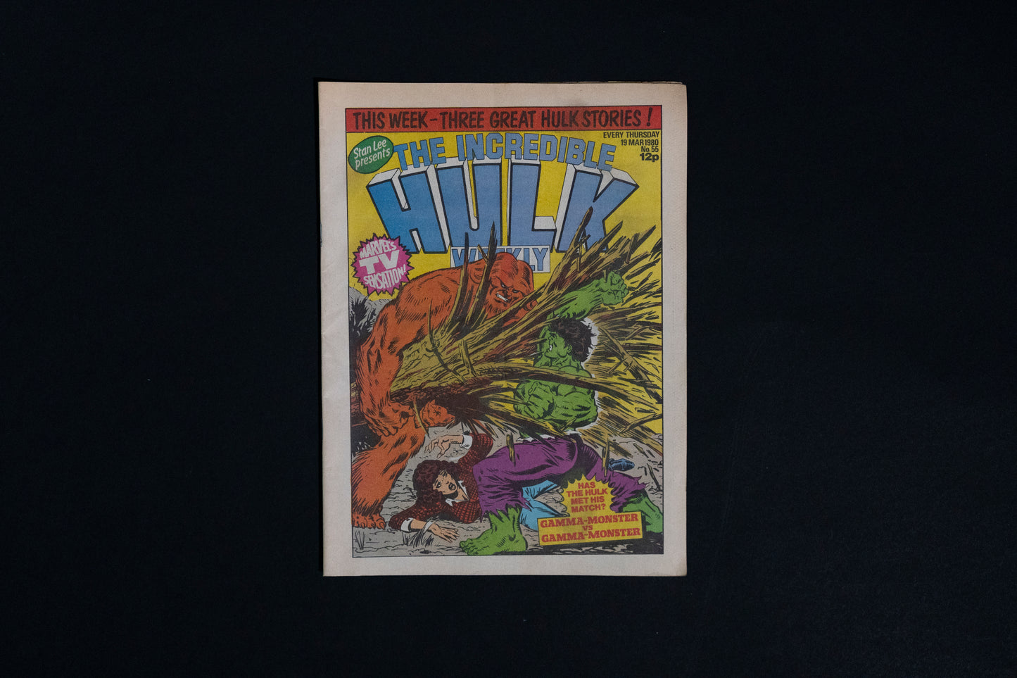Hulk Comic Weekly, Marvel UK Comics Bundle, 1979 /1980