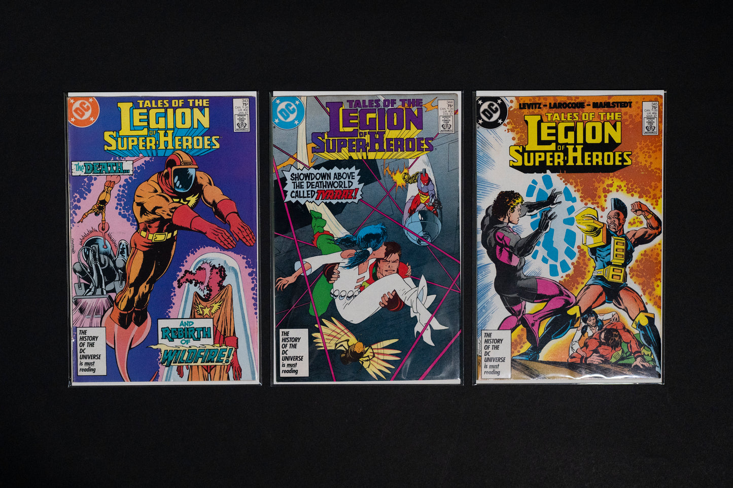 Legion of Super-Heroes, #296-354 PLUS Annuals #2 3 4 5, DC Comics, 1983-1987
