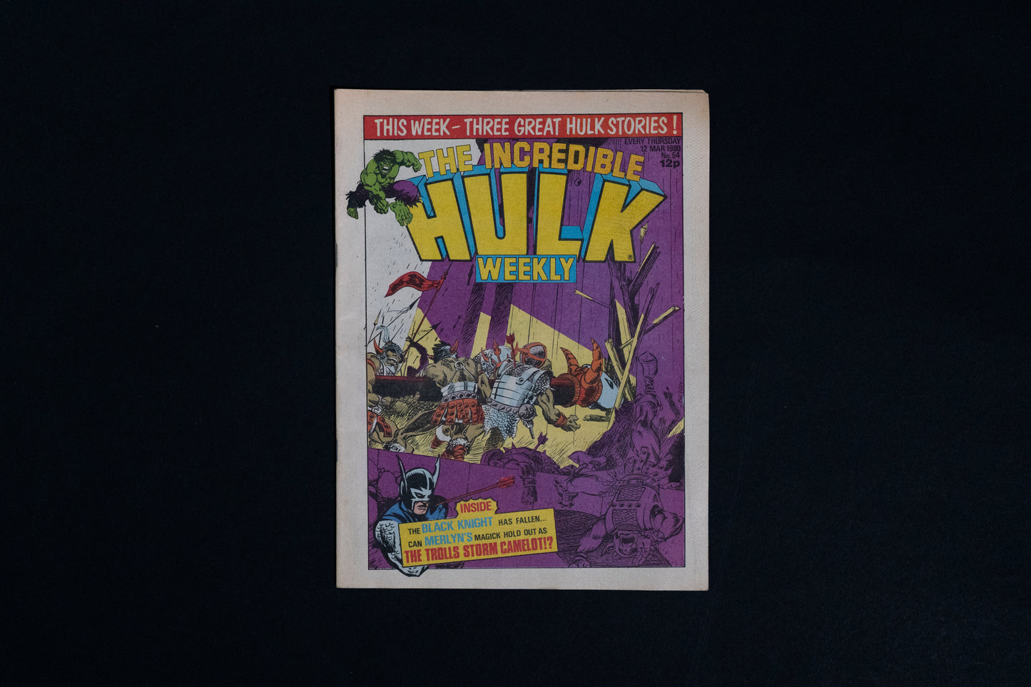 Hulk Comic Weekly, Marvel UK Comics Bundle, 1979 /1980