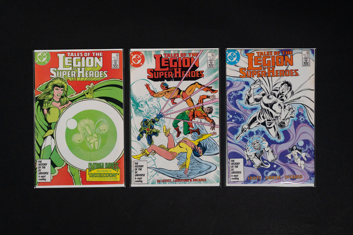 Legion of Super-Heroes, #296-354 PLUS Annuals #2 3 4 5, DC Comics, 1983-1987