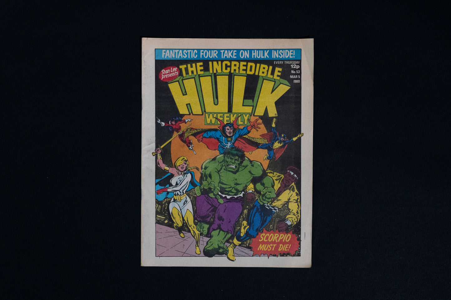 Hulk Comic Weekly, Marvel UK Comics Bundle, 1979 /1980