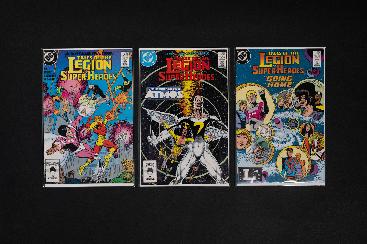 Legion of Super-Heroes, #296-354 PLUS Annuals #2 3 4 5, DC Comics, 1983-1987