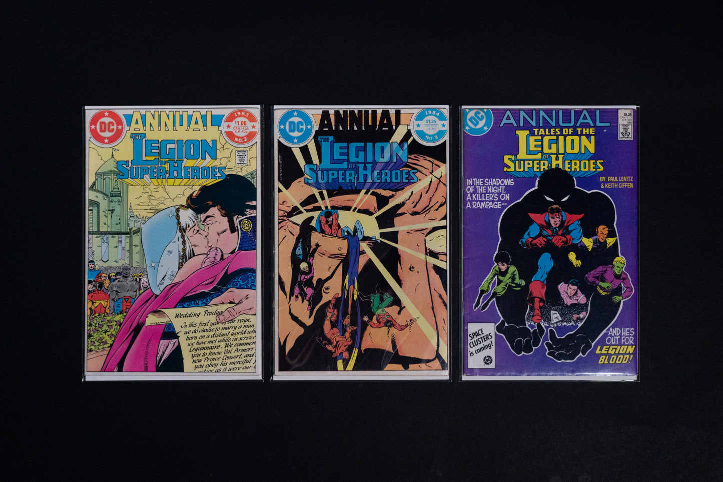 Legion of Super-Heroes, #296-354 PLUS Annuals #2 3 4 5, DC Comics, 1983-1987