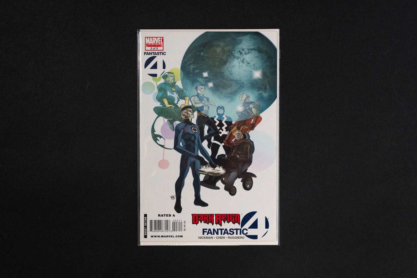 Fantastic Four, Dark Reign, #3, Marvel Comics, 2009