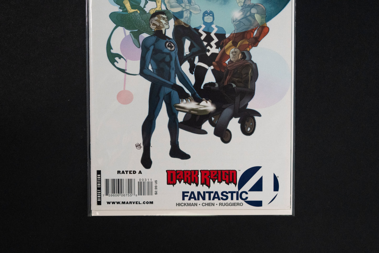 Fantastic Four, Dark Reign, #3, Marvel Comics, 2009