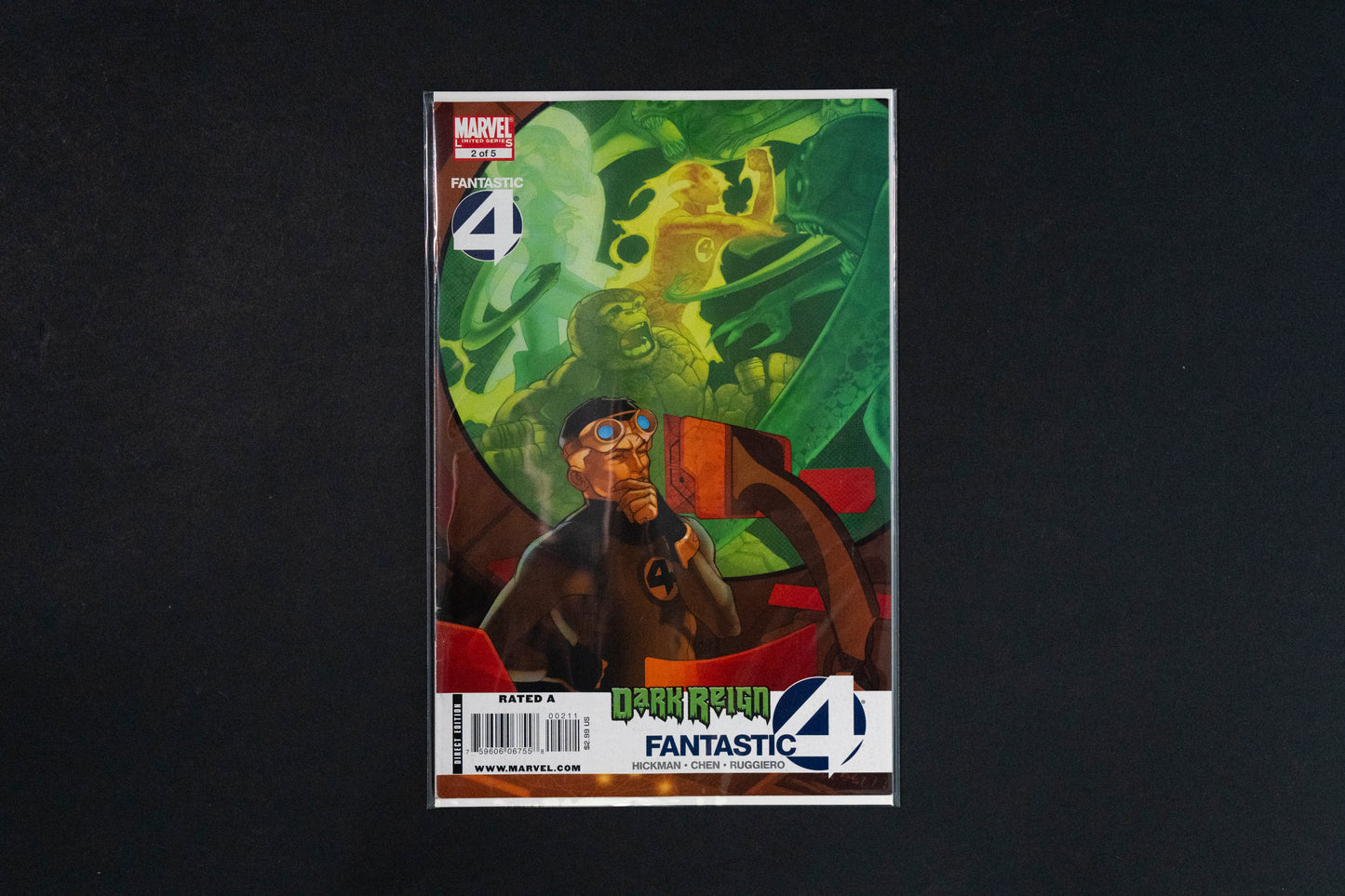 Fantastic Four, Dark Reign, #1-5 Complete Limited Series, Marvel Comics, 2009