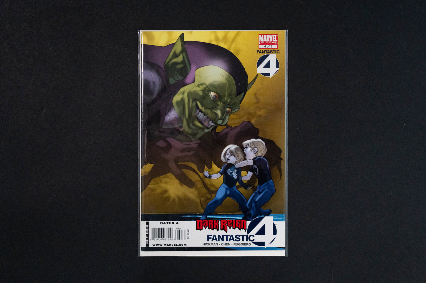 Fantastic Four, Dark Reign, #1-5 Complete Limited Series, Marvel Comics, 2009