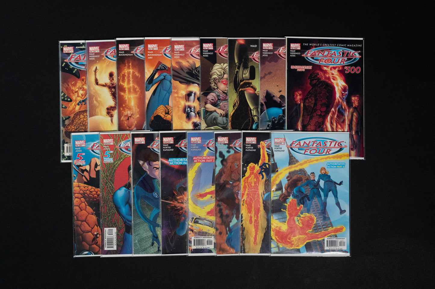 Fantastic Four, Vol.3 #63 (492) -79 (508), Marvel Comics, 2002 - 2003