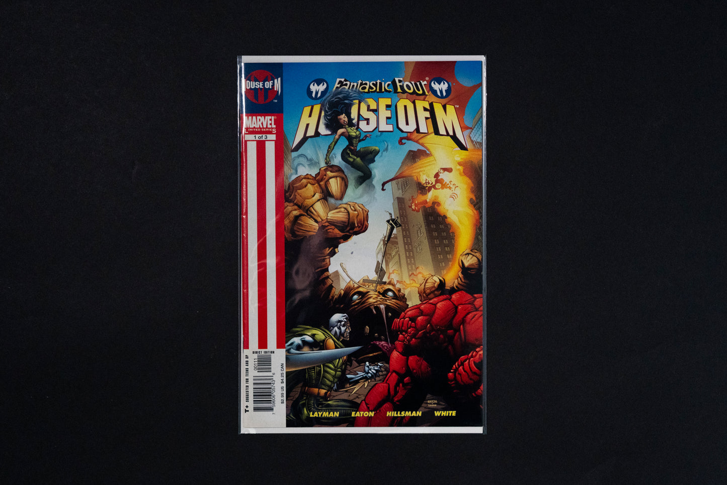 Fantastic Four, House of M, #1-3 Complete Limited Series, Marvel Comics, 2005