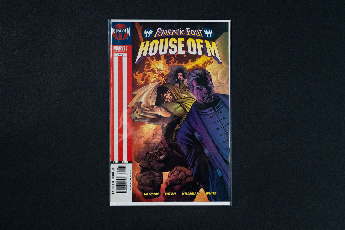 Fantastic Four, House of M, #1-3 Complete Limited Series, Marvel Comics, 2005