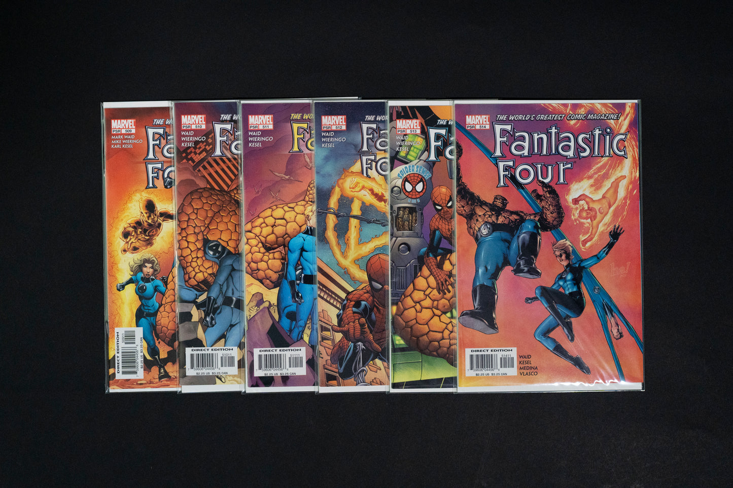 Fantastic Four, Vol.3, #509 - 514, Marvel Comics, 2004