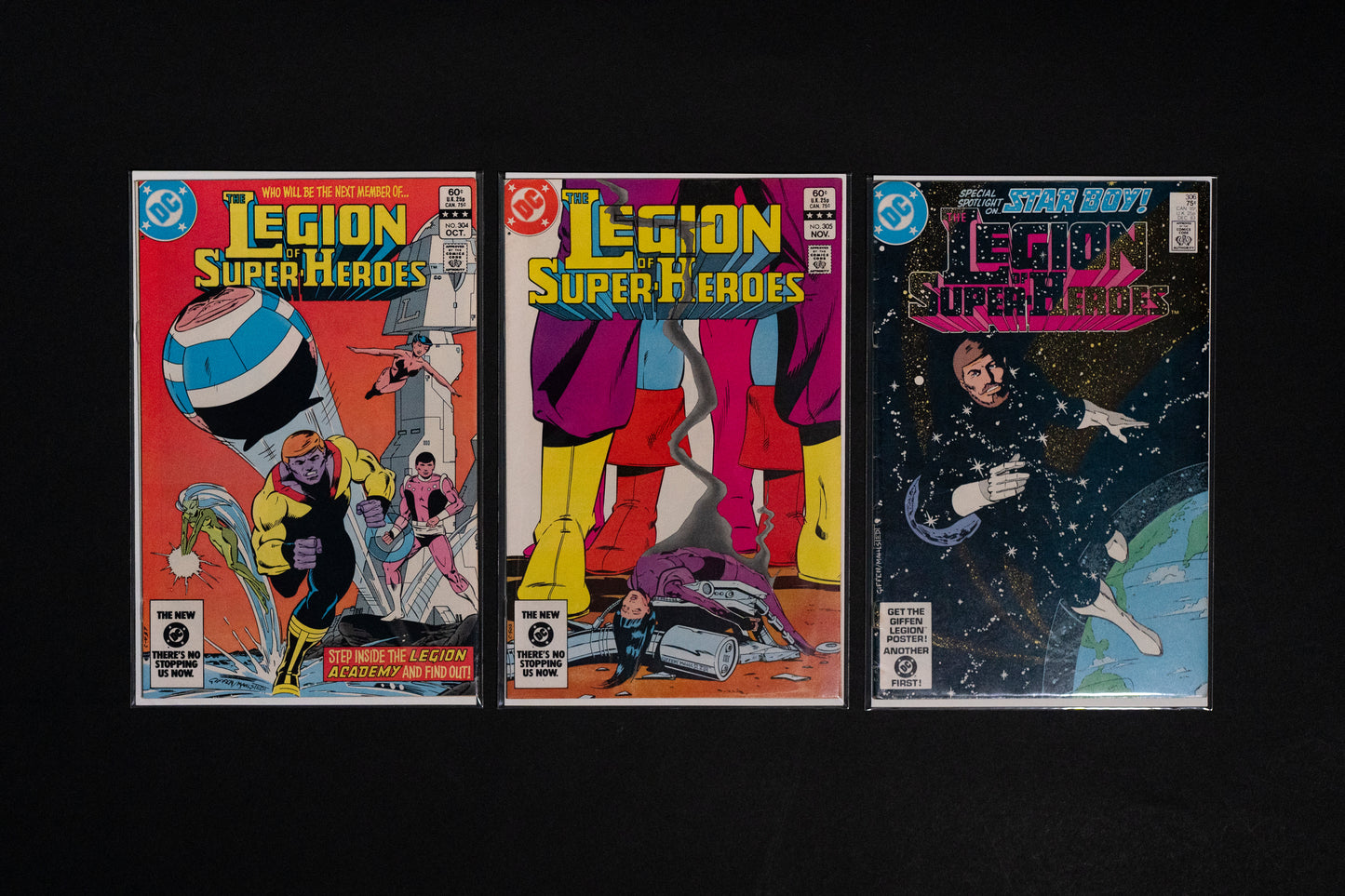 Legion of Super-Heroes, #296-354 PLUS Annuals #2 3 4 5, DC Comics, 1983-1987