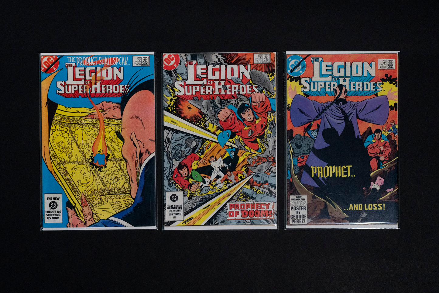 Legion of Super-Heroes, #296-354 PLUS Annuals #2 3 4 5, DC Comics, 1983-1987