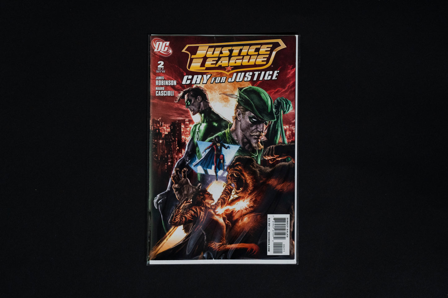Justice League, Cry For Justice, #1-7, Complete Series, DC Comics, 2009/2010