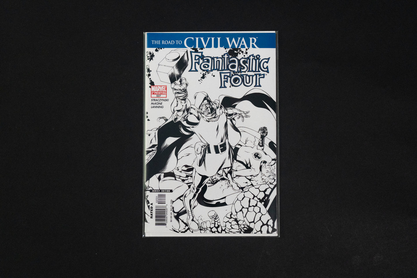 Fantastic Four, Vol.3, #537 - 539 PLUS #537 Alt cover (2nd Printing), Marvel Comics, 2006