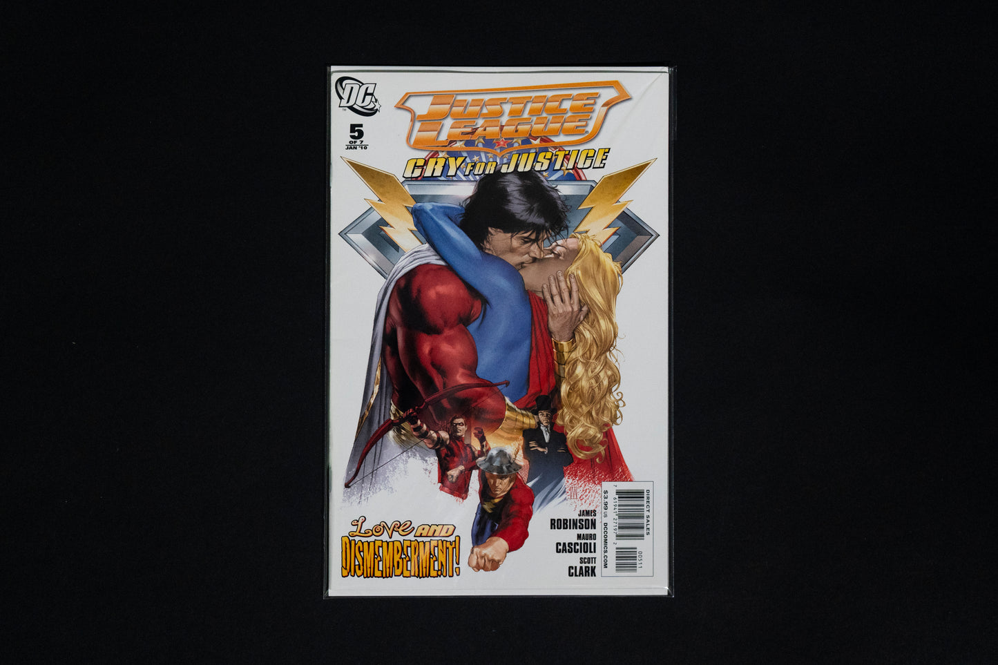 Justice League, Cry For Justice, #1-7, Complete Series, DC Comics, 2009/2010