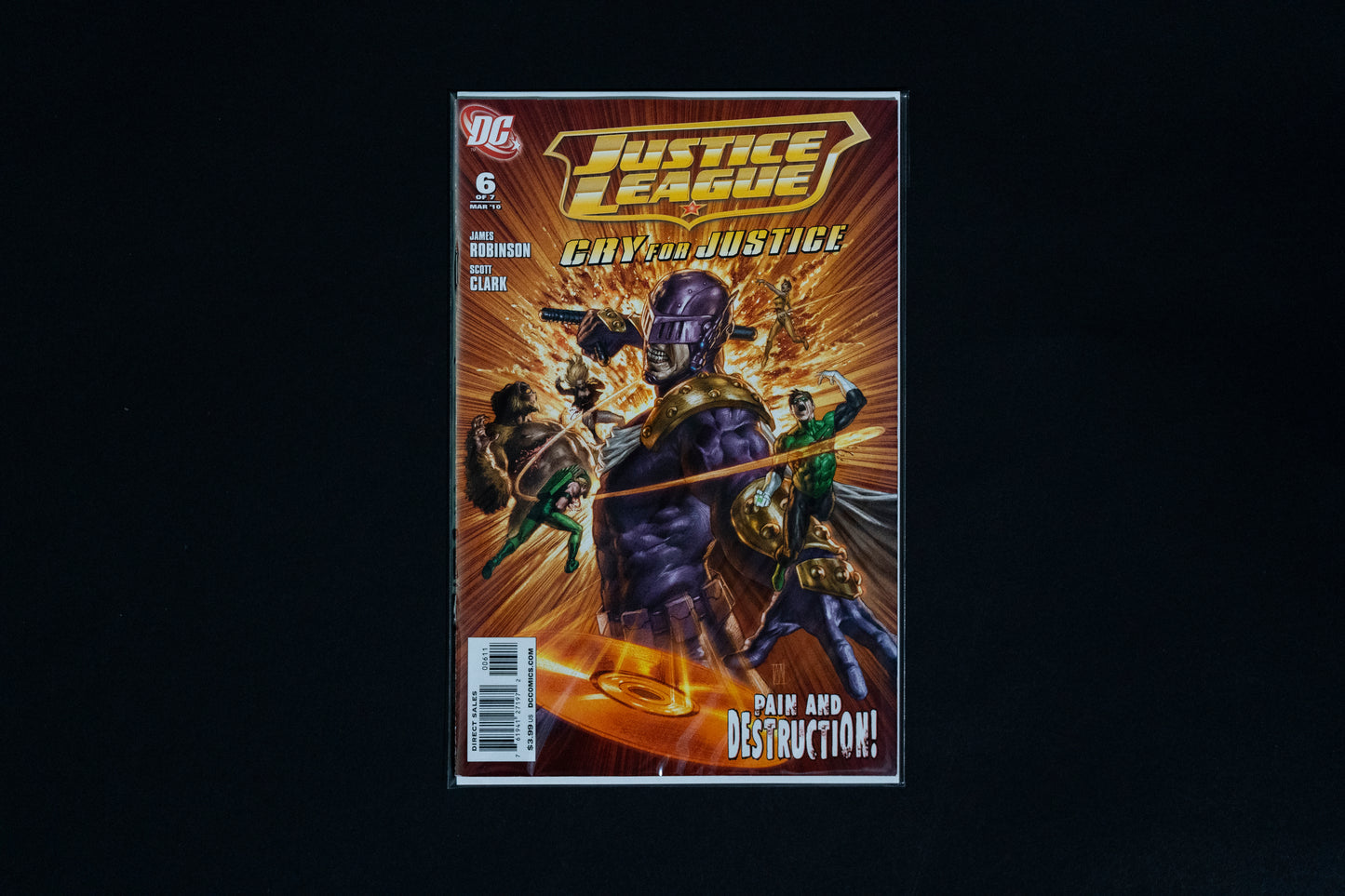 Justice League, Cry For Justice, #1-7, Complete Series, DC Comics, 2009/2010