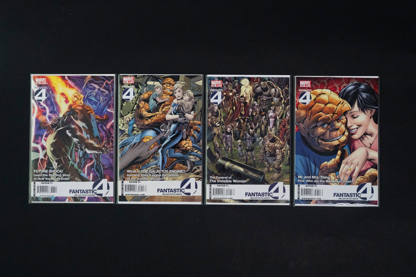 Fantastic Four, Vol.3, #560 - 563, Marvel Comics, 2008