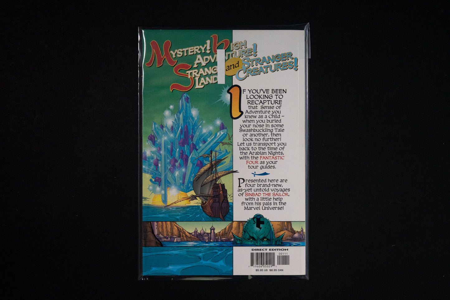Fantastic Four : The Fourth Voyage of Sinbad, Marvel Comics - 759606050291