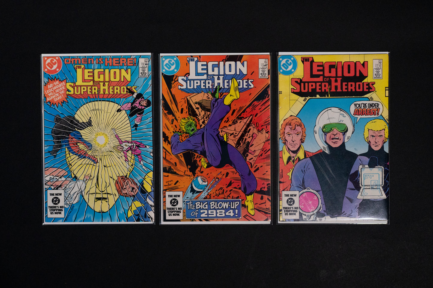 Legion of Super-Heroes, #296-354 PLUS Annuals #2 3 4 5, DC Comics, 1983-1987