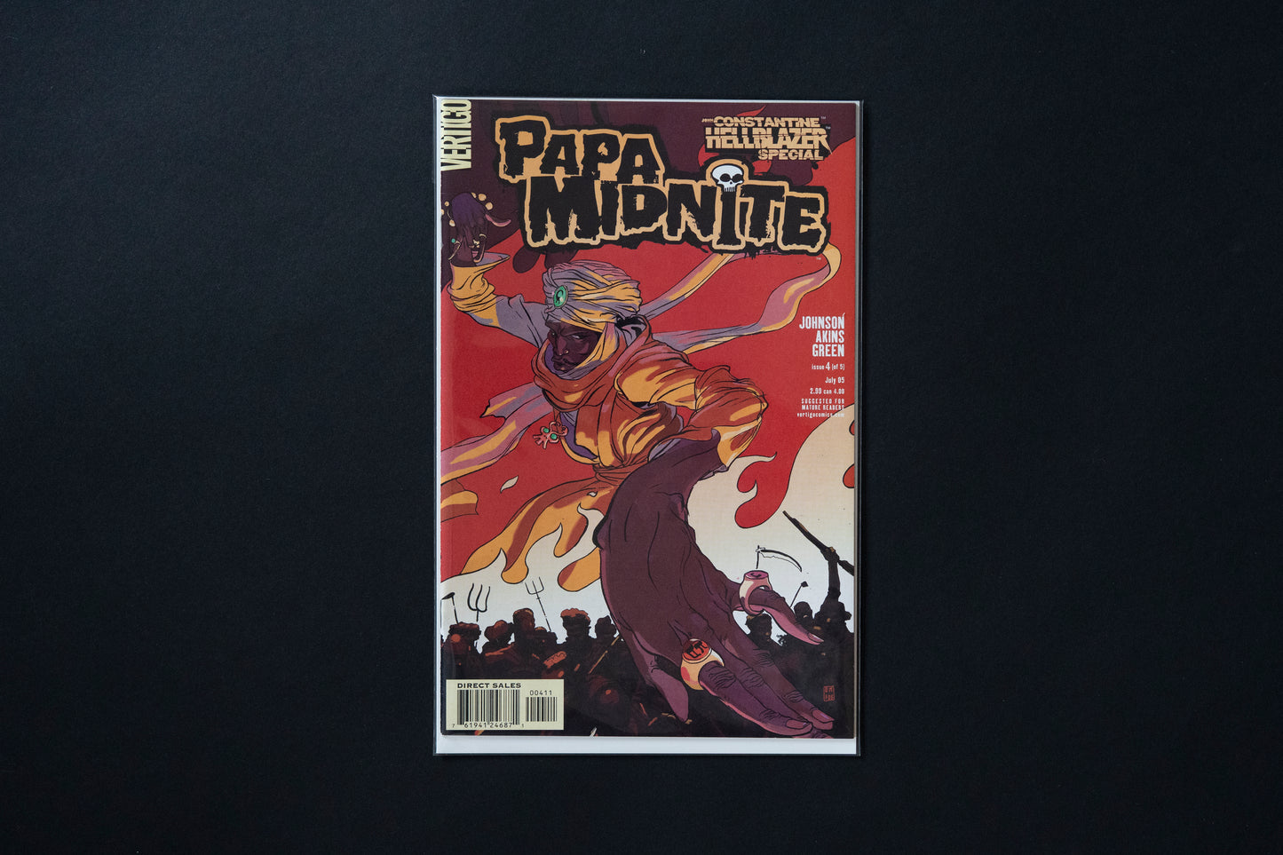 Hellblazer, Papa Midnite, #1-5 Complete Set, Vertigo Comics, 2005