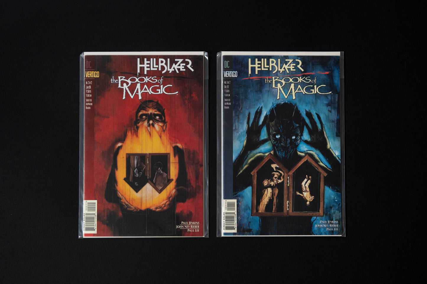 Hellblazer, The Books of Magic, #1 & 2 Complete Set, DC / Vertigo Comics, 1997