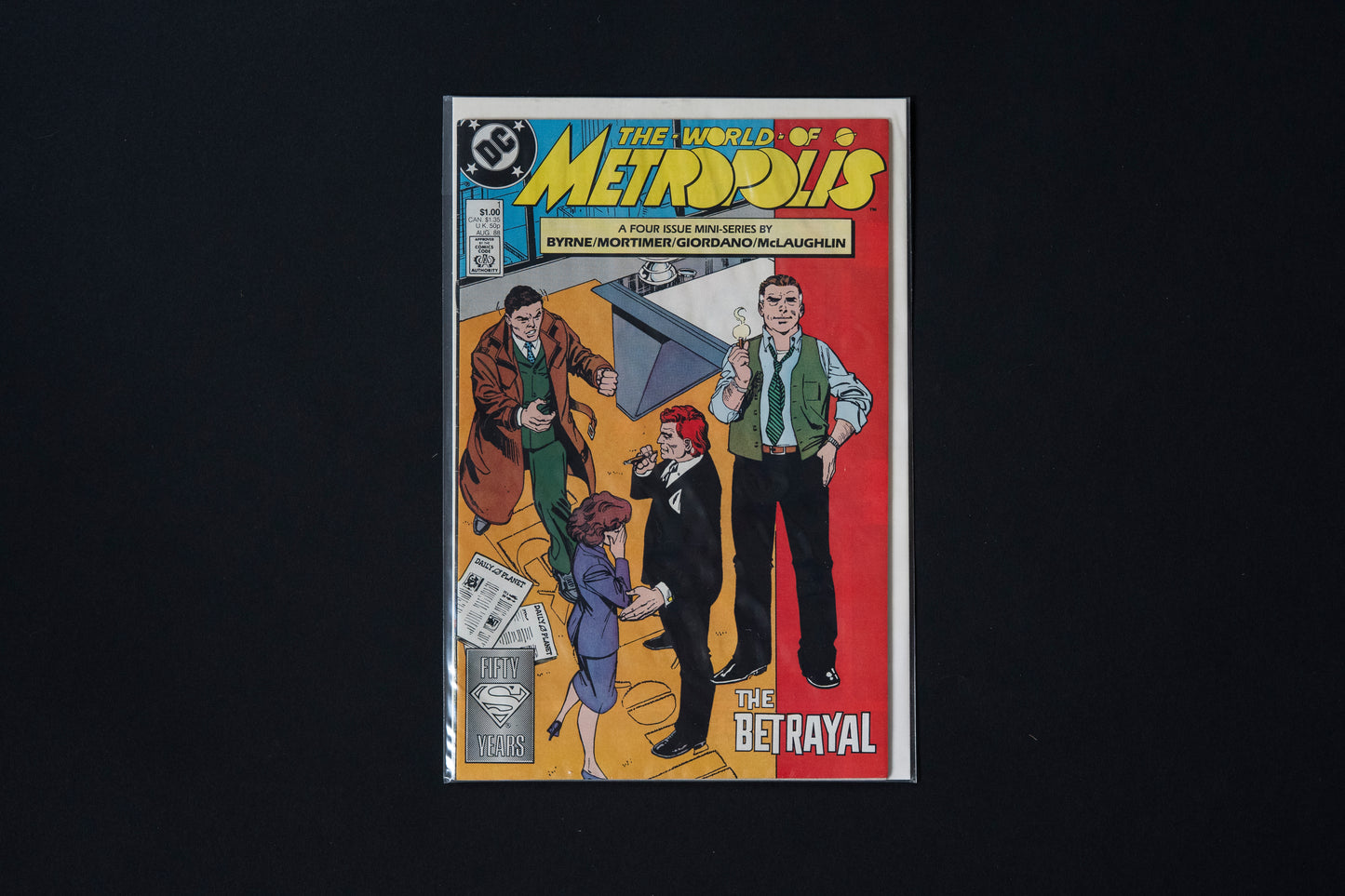 The World of Metropolis, 1-4 Complete Set, DC Comics, 1988