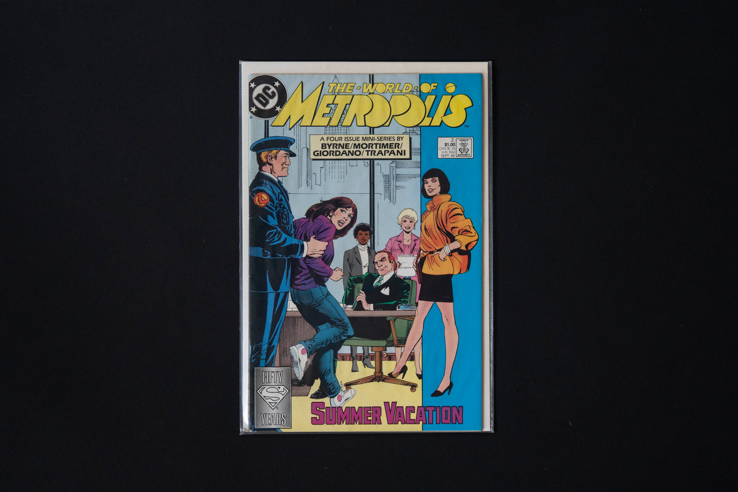 The World of Metropolis, 1-4 Complete Set, DC Comics, 1988