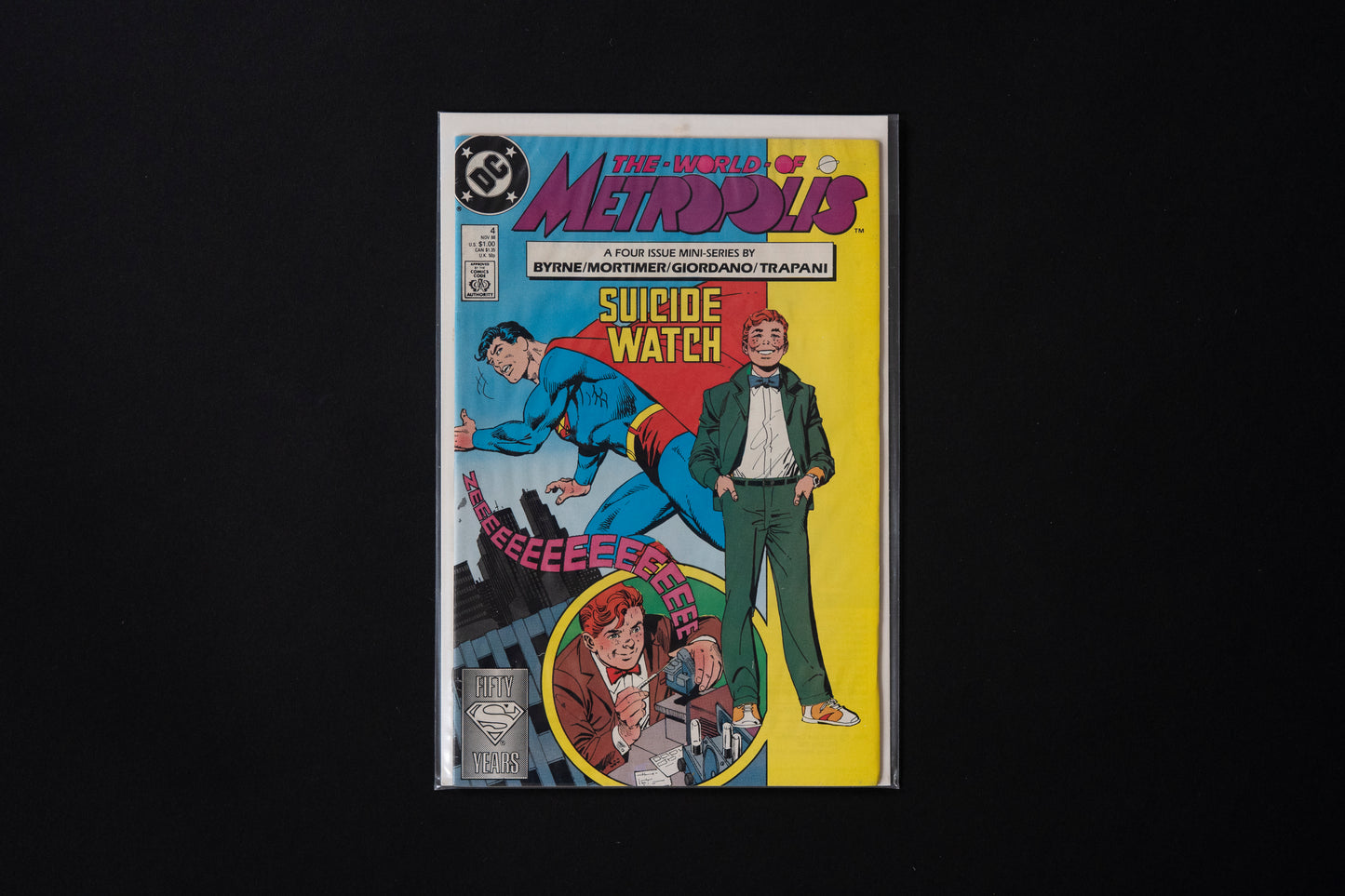 The World of Metropolis, 1-4 Complete Set, DC Comics, 1988