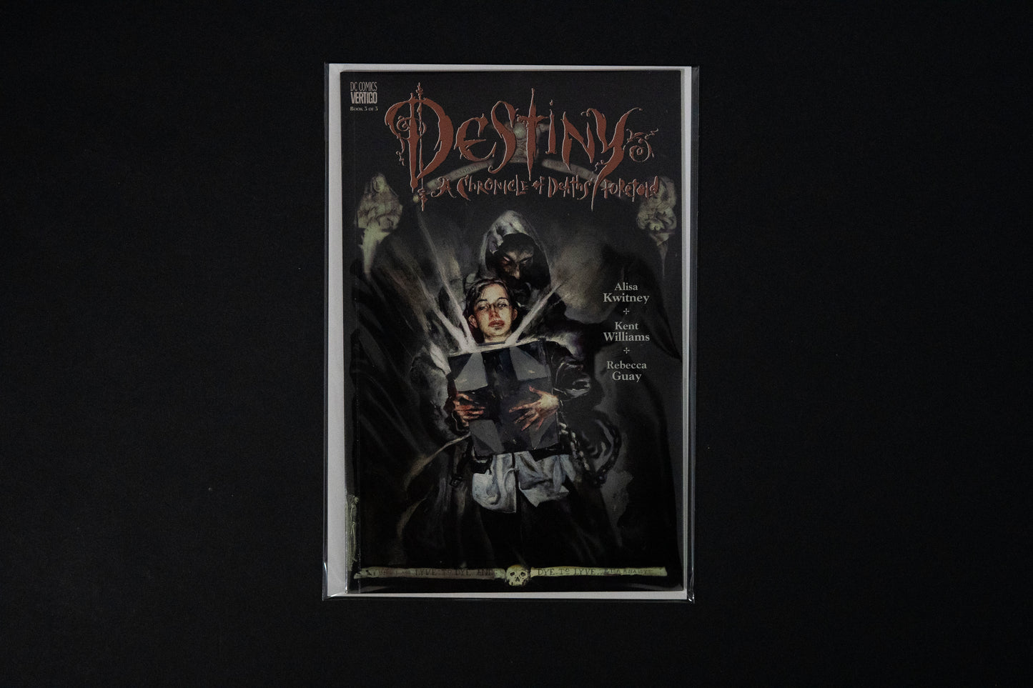 Destiny, A Chronicle of Deaths Foretold, Complete set books #1-3, Vertigo Comics, 1997