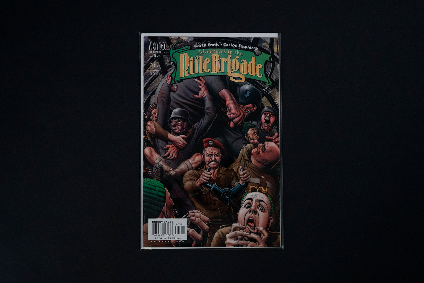 Adventures in the Rifle Brigade, Complete set #1-3, Vertigo Comics, 2000