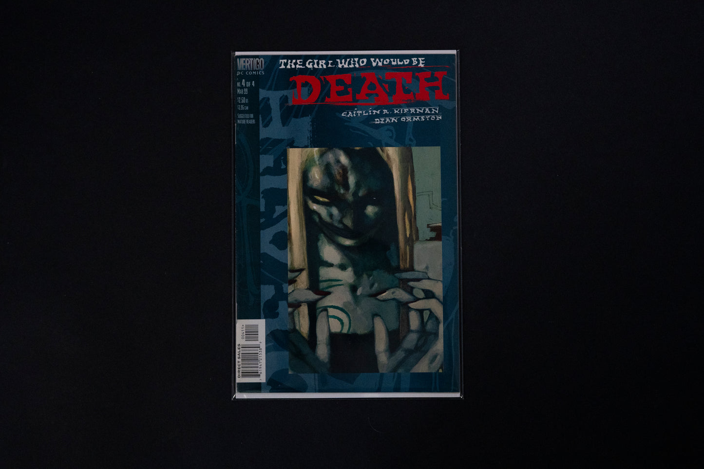The Girl Who Would be Death, Complete set #1-4, Vertigo Comics, 1998