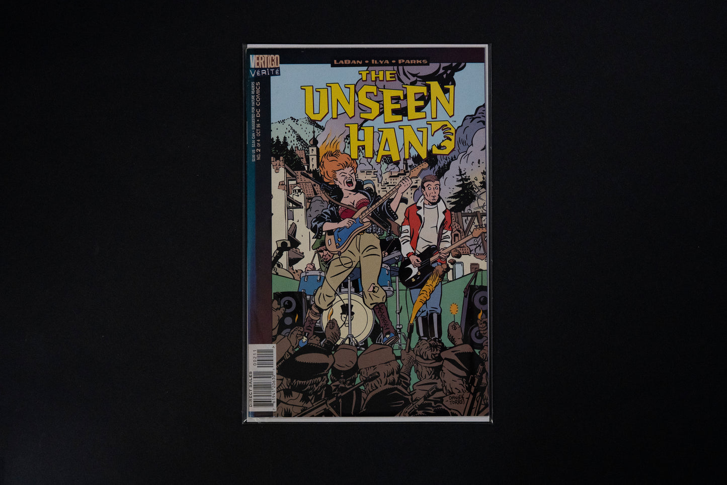 The Unseen Hand, Complete set #1-4, Vertigo Comics, 1996