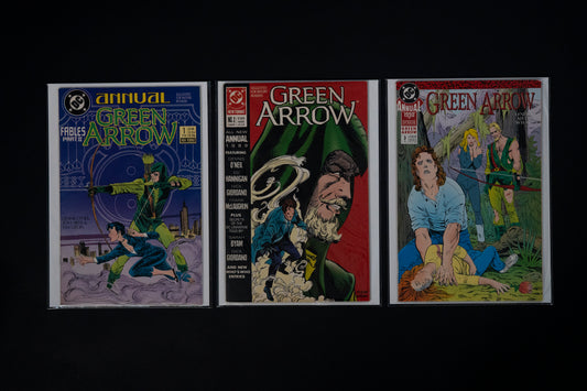Green Arrow, Complete Set 1-64 Plus Annuals 1-4, DC Comics, 1988