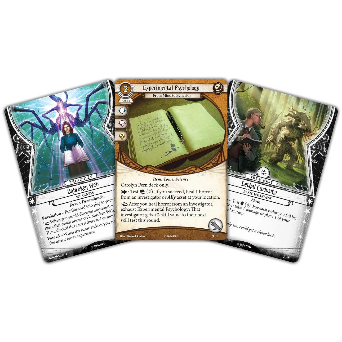 Arkham Horror, Carolyn Fern Investigator Deck - New Box Sealed