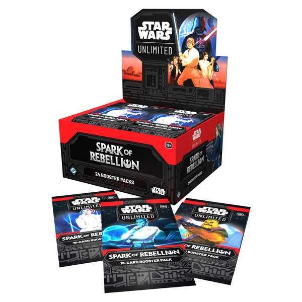 Star Wars: Unlimited Spark of the Rebellion Booster Pack, New Sealed
