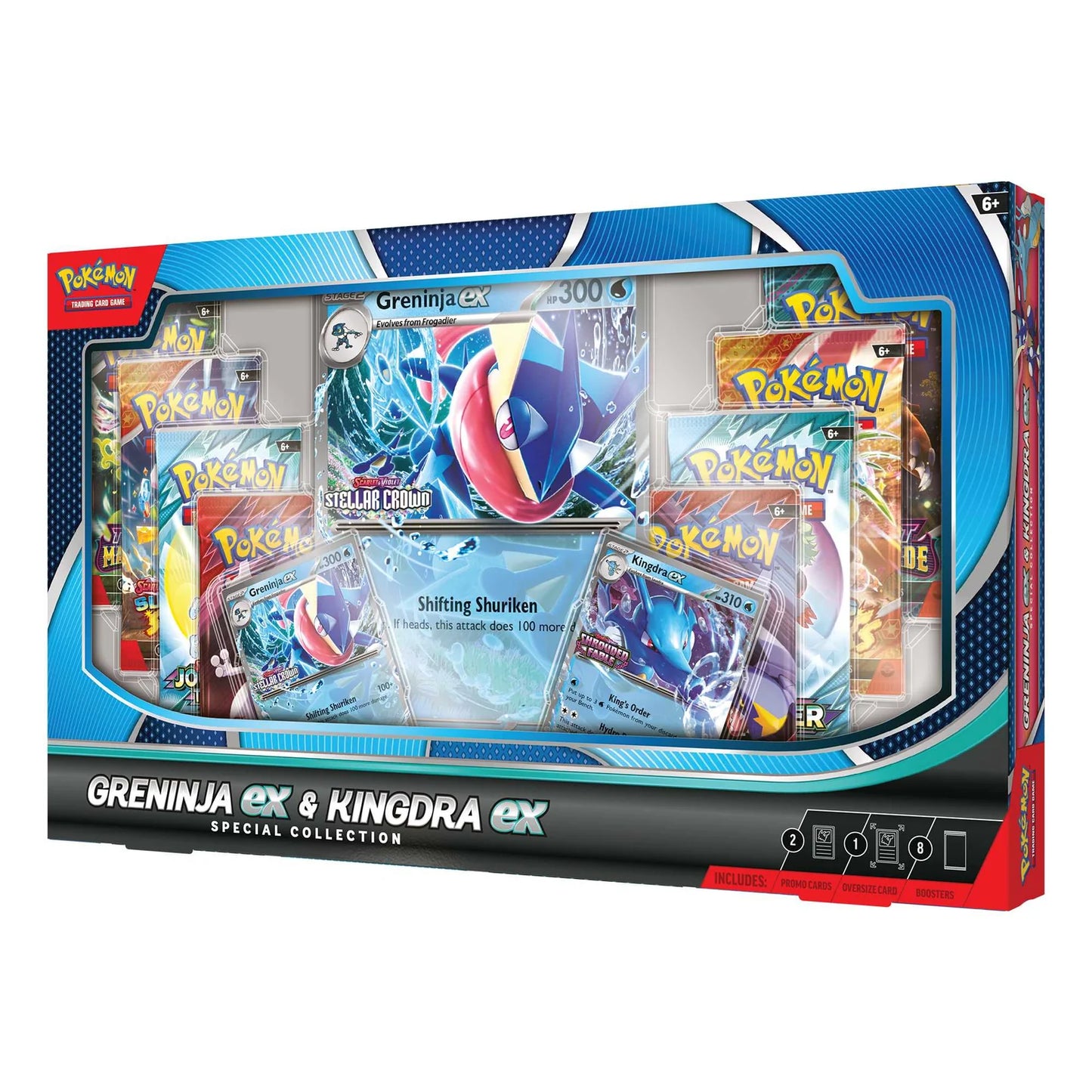 Pokémon, Greninja ex/ Kingdra ex Special Collection, New Sealed