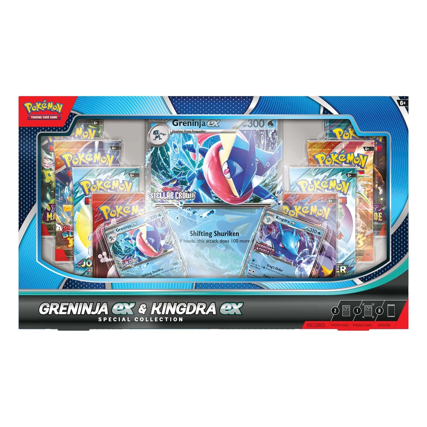 Pokémon, Greninja ex/ Kingdra ex Special Collection, New Sealed