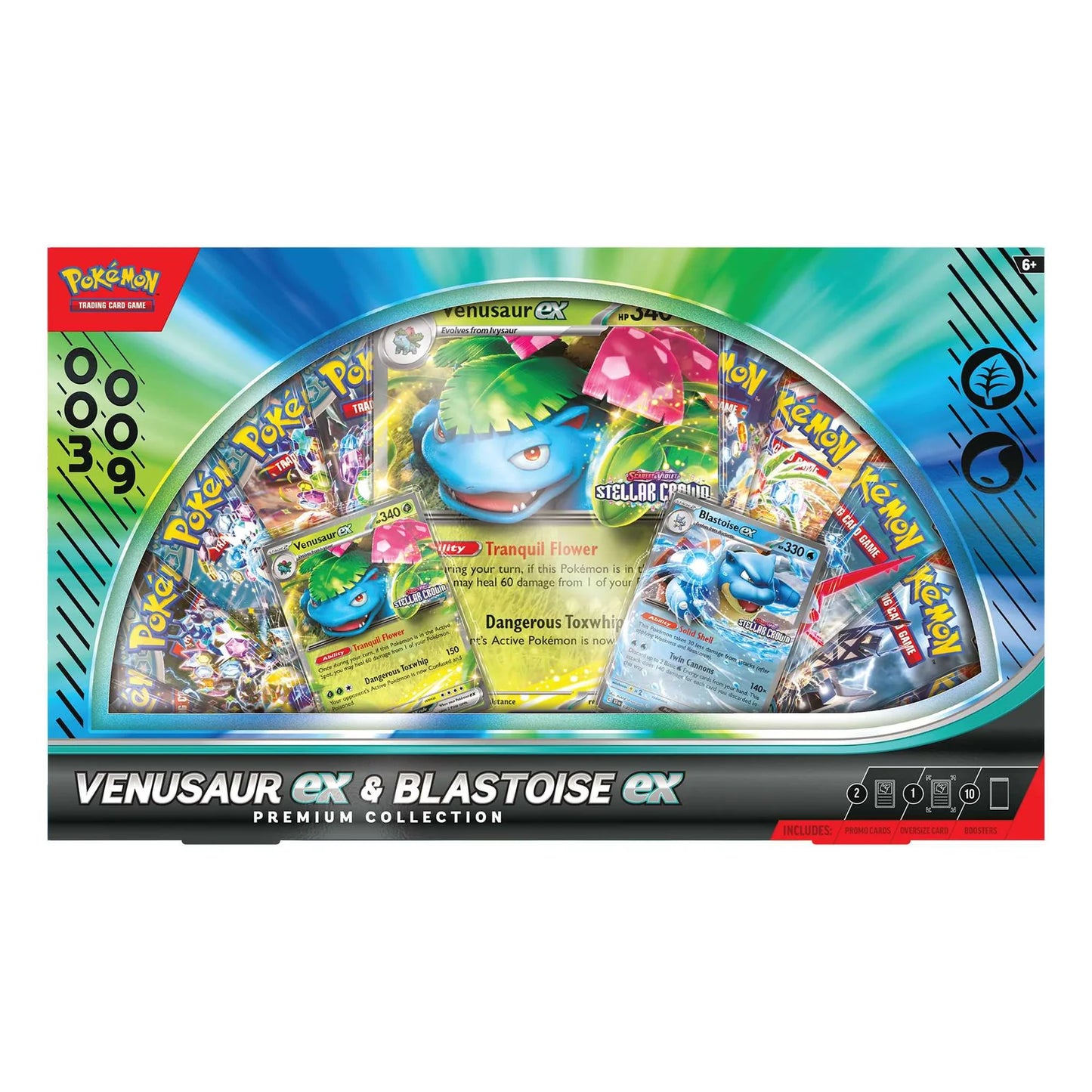 Pokémon, Venusaur / Blastoise ex Premium Collection, New Sealed