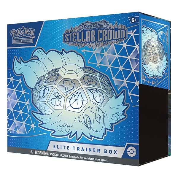 Pokémon, Scarlet & Violet - Stellar Crown, Elite Trainer Box, New Sealed