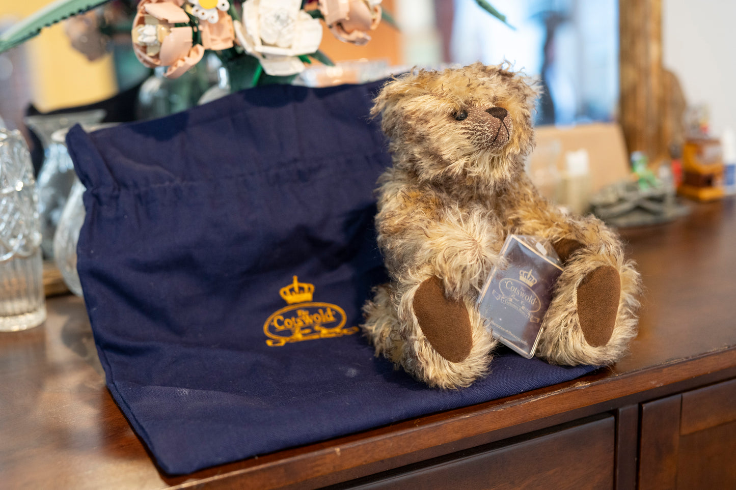 'Cotswold Cub' Mohair Teddy Bear - The Cub Collection, Cotswold Bear Co., Aprox. 28cm, Limited Edition 53 of 100, with dust bag