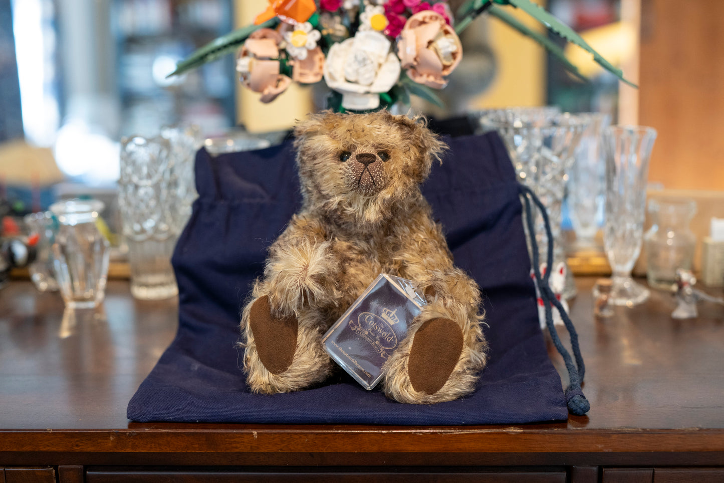 'Cotswold Cub' Mohair Teddy Bear - The Cub Collection, Cotswold Bear Co., Aprox. 28cm, Limited Edition 53 of 100, with dust bag