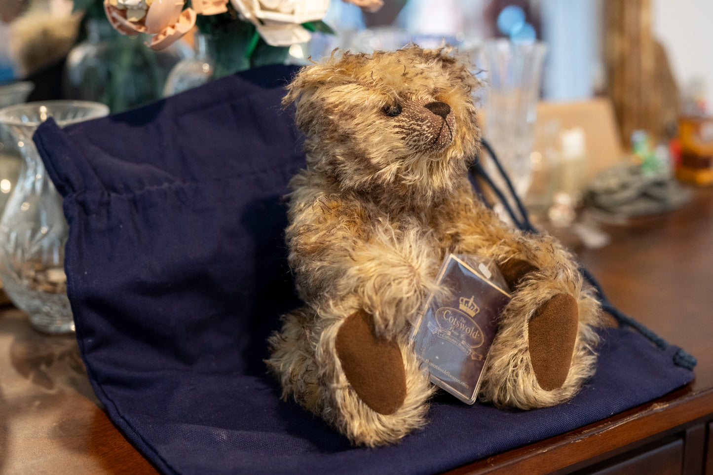'Cotswold Cub' Mohair Teddy Bear - The Cub Collection, Cotswold Bear Co., Aprox. 28cm, Limited Edition 53 of 100, with dust bag