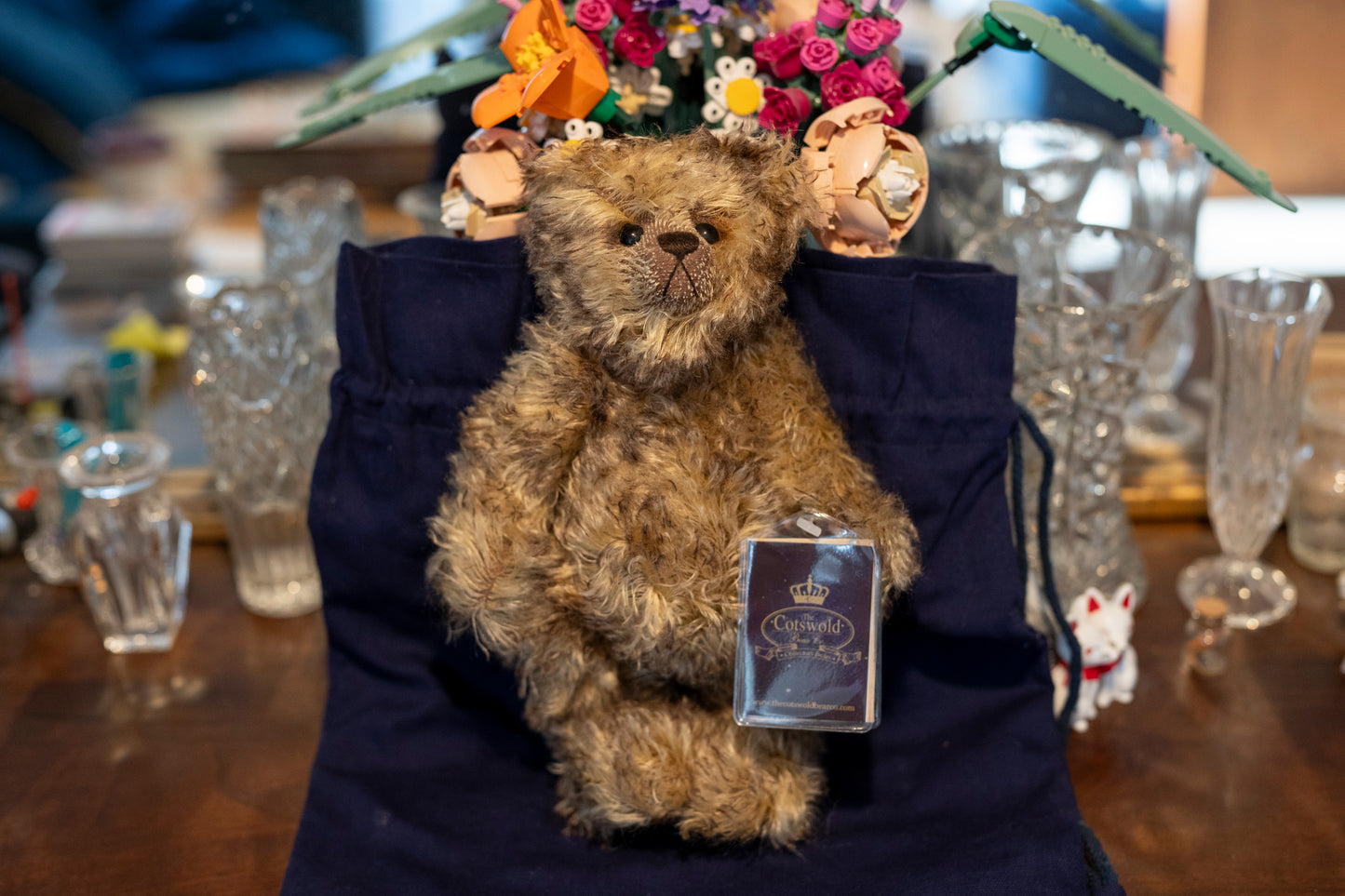 'Cotswold Cub' Mohair Teddy Bear - The Cub Collection, Cotswold Bear Co., Aprox. 28cm, Limited Edition 53 of 100, with dust bag