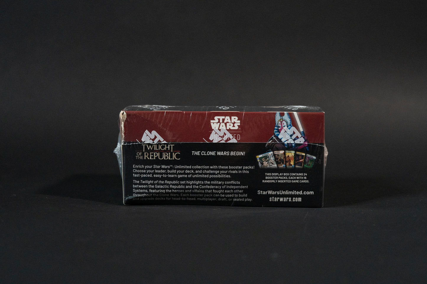 Star Wars: Unlimited Twilight of the Republic Booster Box, New Sealed