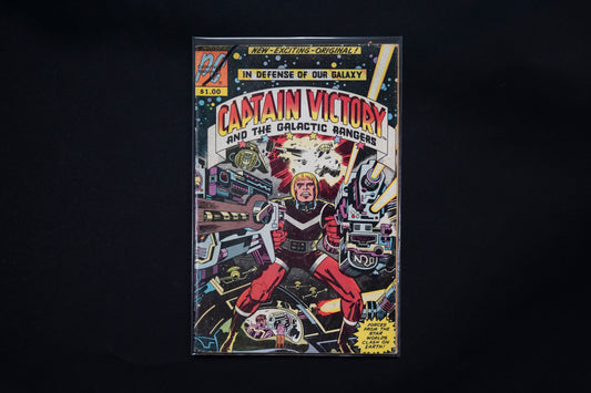 Captain Victory & The Galactic Rangers, #1, Pacific Comics, 1981 - Poor condition - See Back