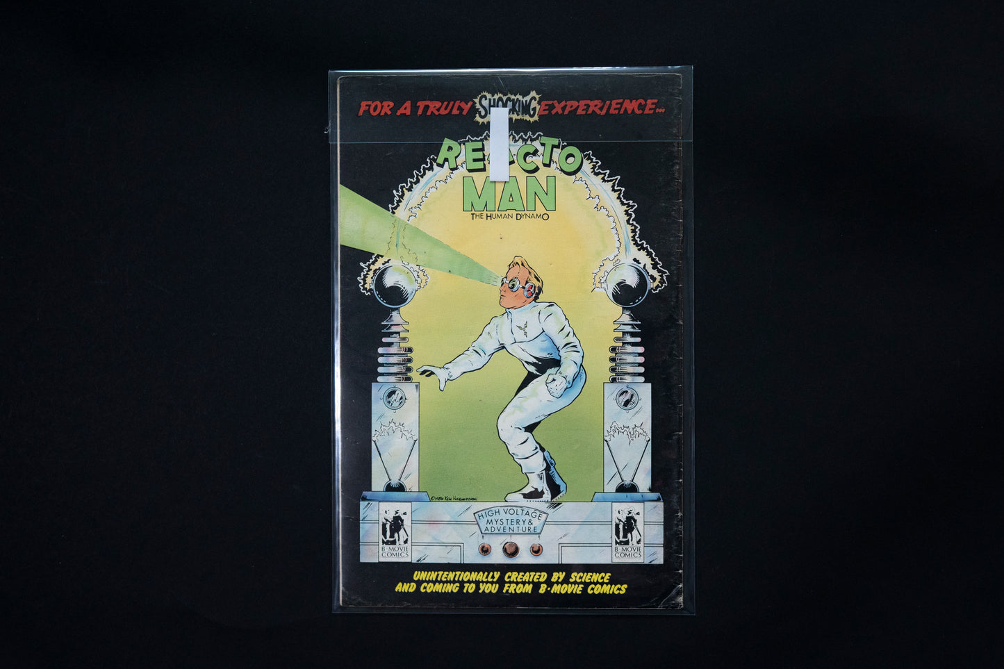 B-Movie Presents Matrix the Accellerator, #4, B Movie Comics, 1986