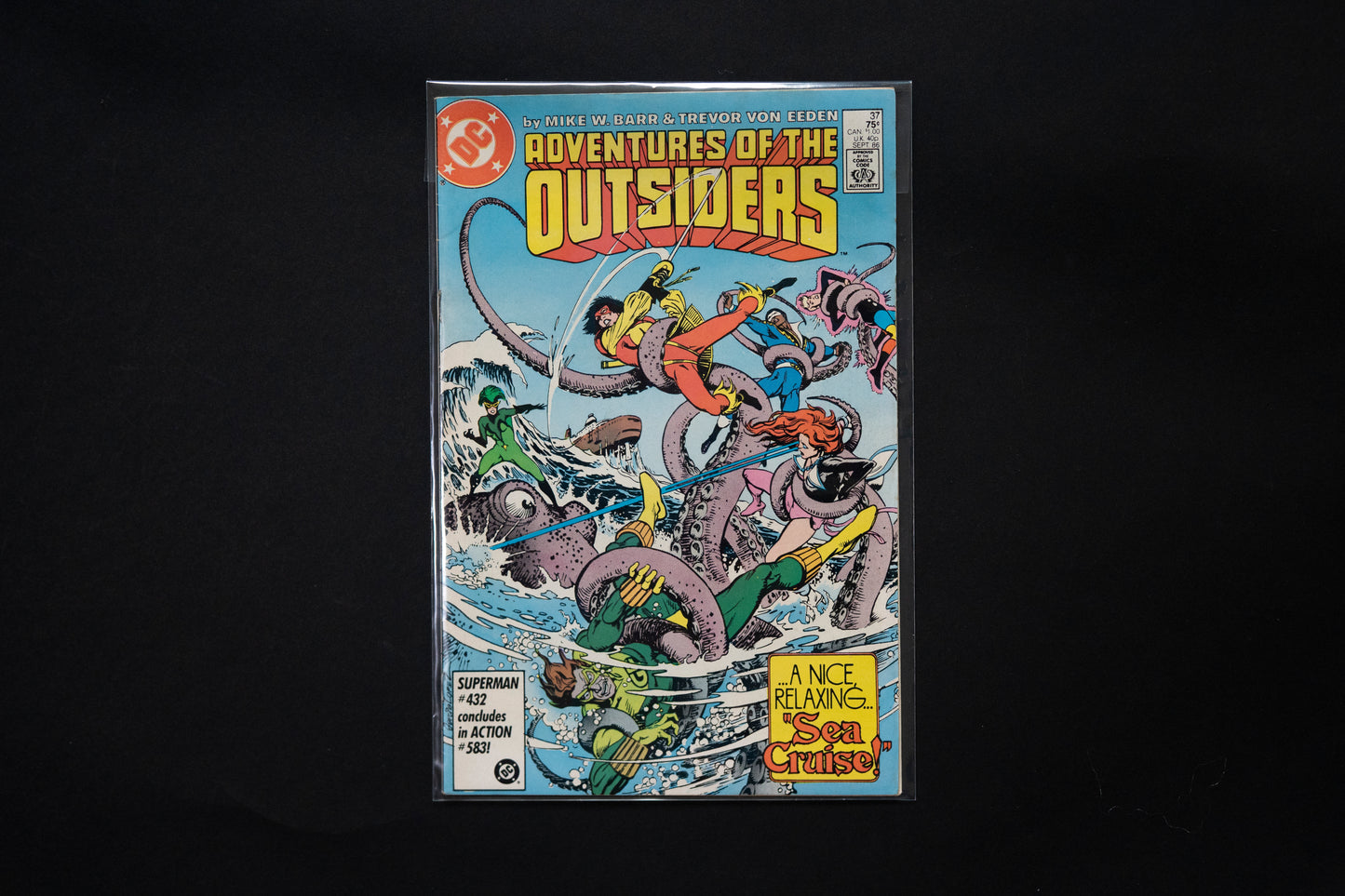 Adventures of the Outsiders, #37, DC Comics, 1986