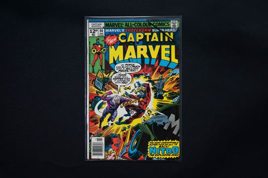 Captain Marvel, #54, Marvel Comics, 1977